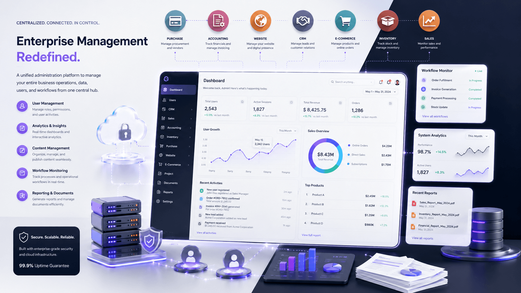 ERP Odoo app preview